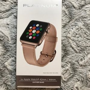 Leather Apple Watch band